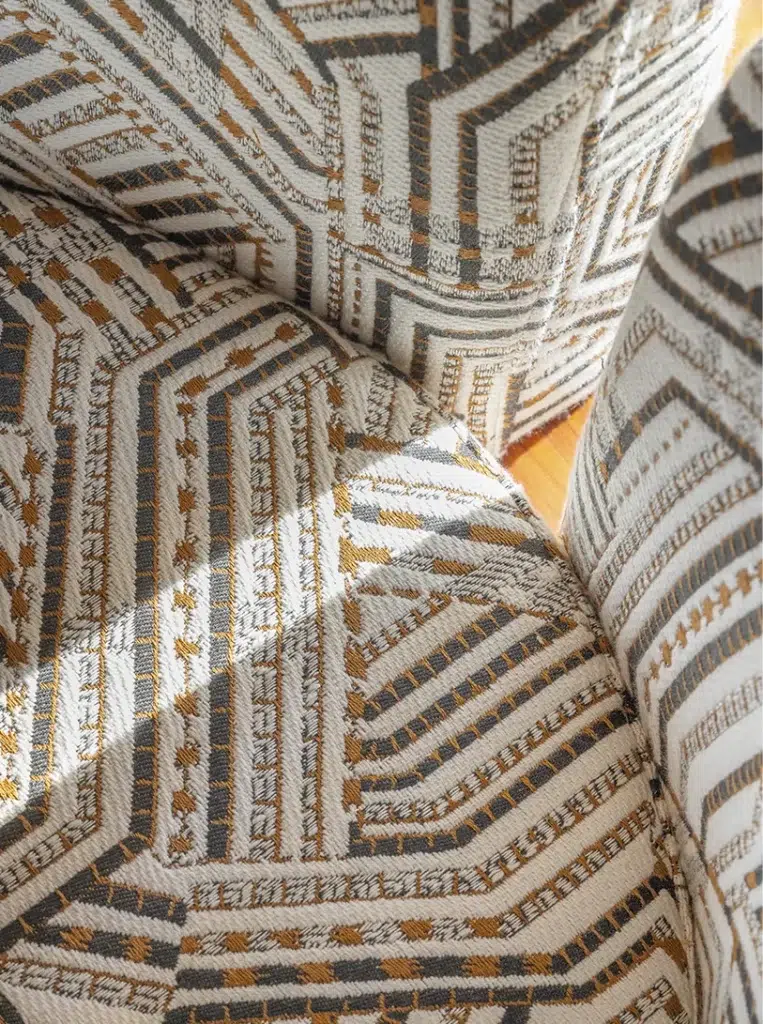 charade geometric upholstery fabric